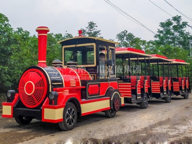 沙滩湿地观光火车,10x10全时驱动,景区观光火车厂